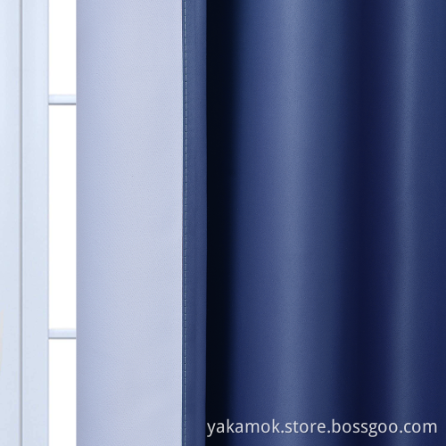 Blue Ombre Blackout Curtains